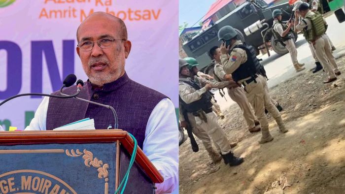 মণিপুরের মুখ্যমন্ত্রীর অ্যাডভান্স নিরাপত্তা টিমের ওপর অতর্কিতে হামলা