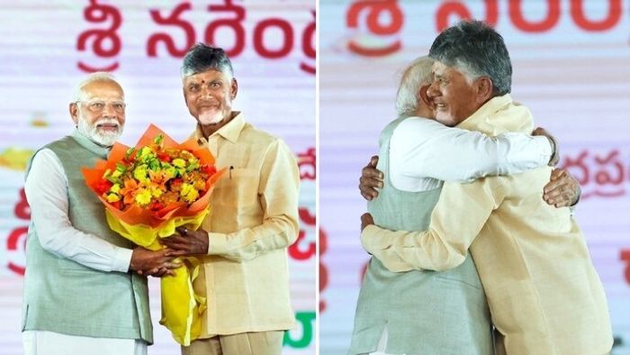 Chandrababu Naidu And PM Modi