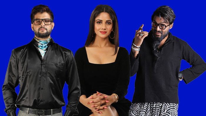 সিরিজের লুকে নীল, তৃণা ও সৌরভ (ছবি: সংগৃহীত)