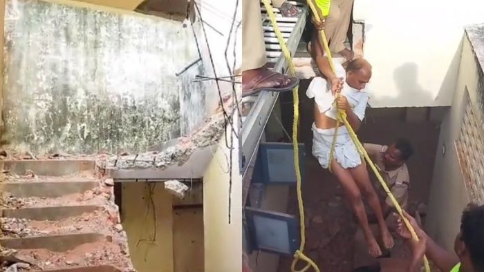 ভাড়া দেয়নি ভাড়াটিয়া, রাগে সিঁড়িই ভেঙে দিলেন বাড়িমালিক