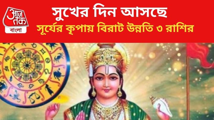 সূর্যের কৃপায় কপাল খুলবে ৩ রাশির জাতকদের।