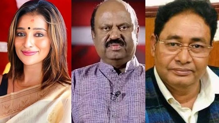 Sayantika Banerjee, CV Anand bose and Rayat Hossain