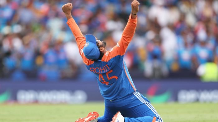 টি-২০ বিশ্বকাপে চ্যাম্পিয়ন রোহিতবাহিনী