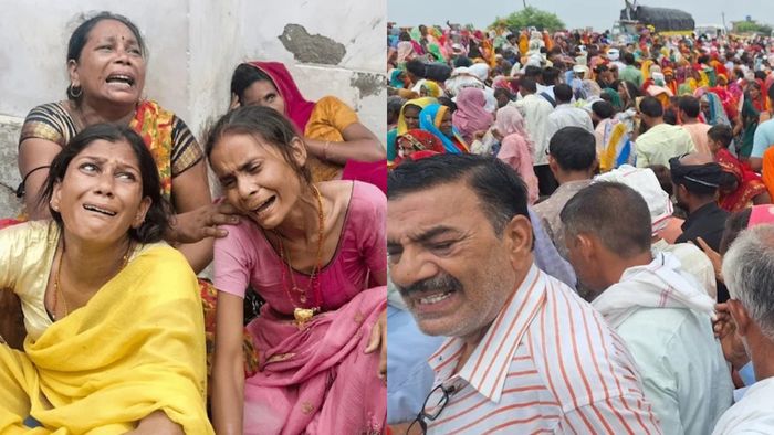 হাথরাসে পদপিষ্টে মৃত শতাধিক