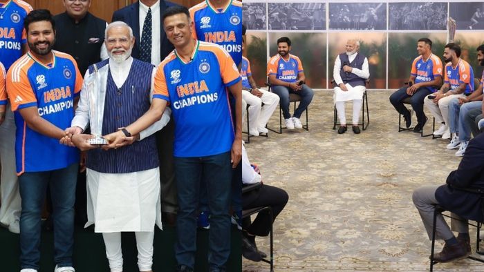 টিম ইন্ডিয়ার সঙ্গে সাক্ষাৎ PM মোদীর