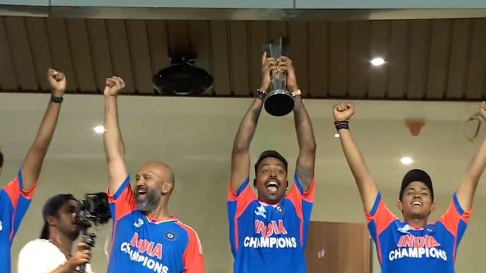 team india world cup celebration