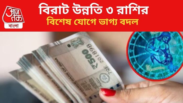 বিশেষ যোগে দারুণ উন্নতি ৩ রাশির।