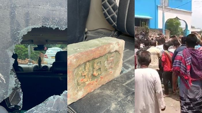 বাগদায় উত্তেজনা।