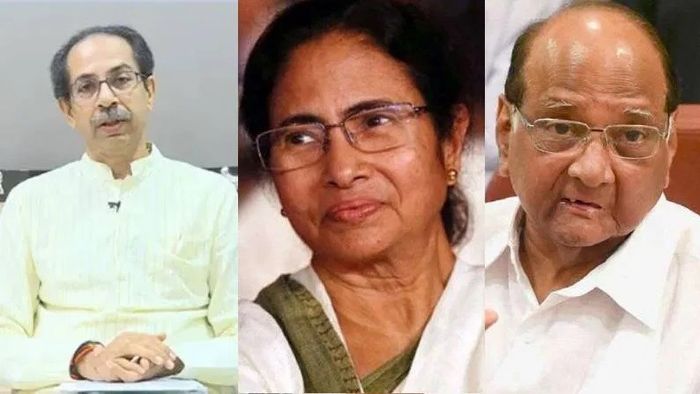 Mamata Banerjee, Uddhav thackeray, Sharad Pwar