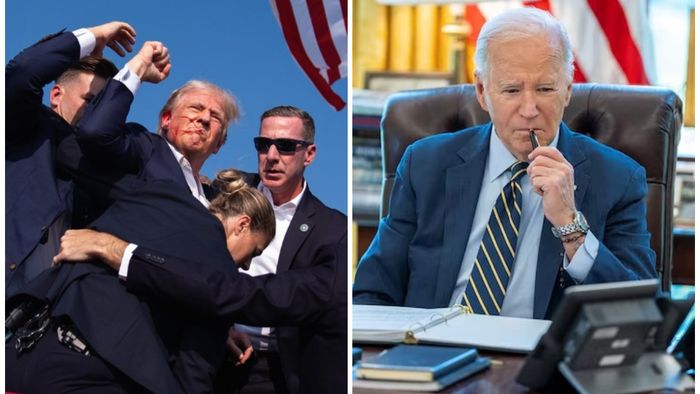 বিডেন মারাত্মক হামলার পর ট্রাম্পের সাথে কথা বলেছেন