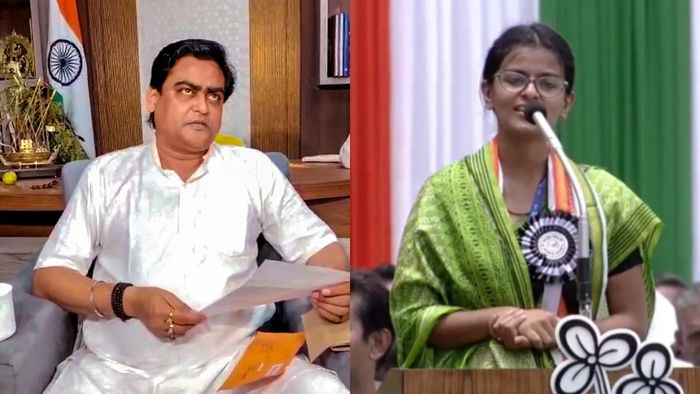 একুশের মঞ্চে শান্তনুকে নিশানা বোন মধুপর্ণার