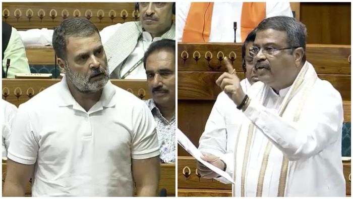 শিক্ষামন্ত্রী ধর্মেন্দ্র প্রধান রাহুল গান্ধীকে জবাব দিলেন