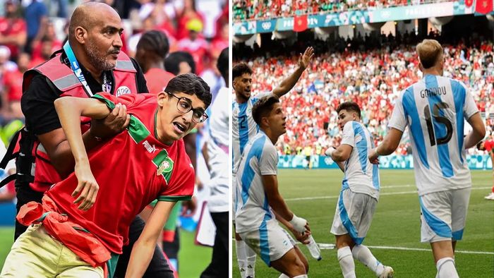 argentina vs morocco, paris olympics 2024