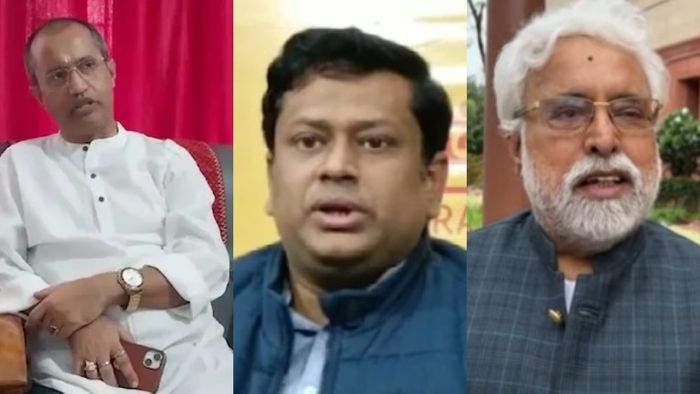 বিষ্ণুপ্রসাদ শর্মা, সুকান্ত মজুমদার, সুদীপ বন্দ্যোপাধ্যায়।