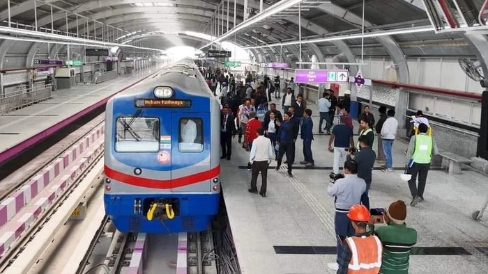 কলকাতা মেট্রো। ফাইল ছবি