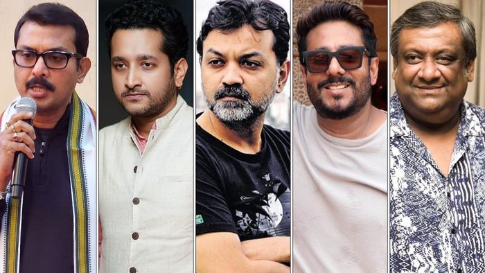 স্বরূপ, পরমব্রত, সৃজিত, রাজ, কৌশিক (বাঁ দিক থেকে)