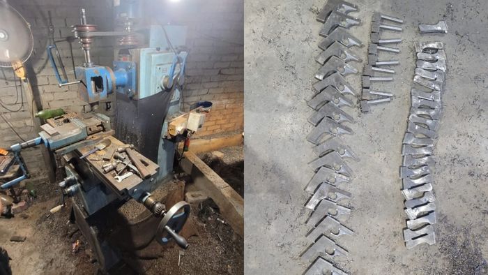 বেআইনি বন্দুক তৈরির কারখানার পর্দাফাঁস