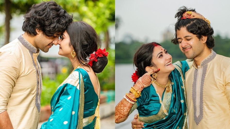 চোখে- মুখে বিষন্নতার ছাপ, আলো- আঁধারিতে কৌশাম্বী! বৌয়ের ছবিতে আদৃত লিখলেন...    চোখে- মুখে বিষন্নতার ছাপ, আলো- আঁধারিতে কৌশাম্বী! বৌয়ের ছবিতে আদৃত লিখলেন...