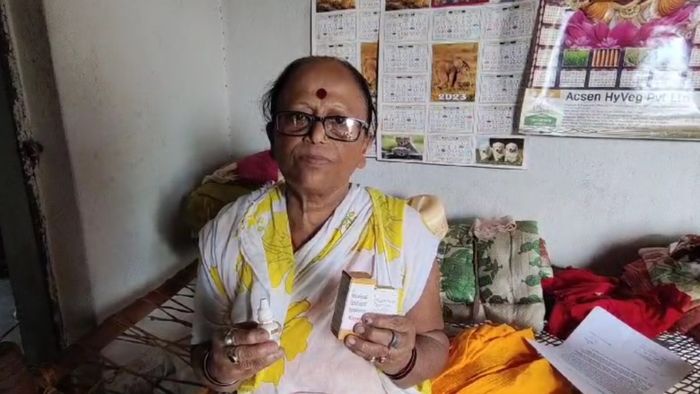 ভুক্তভোগী হাসি দাস। ফাইল ছবি