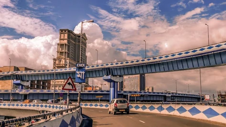 'মা' উড়ালপুল, AJC বোস রোডে যানজট তৈরি করলেই জরিমানা, সিদ্ধান্ত পুলিশের