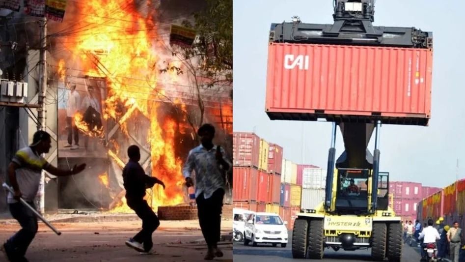 বাংলাদেশের পরিস্থিতির জেরে ব্যবসায় ক্ষতি। ফাইল ছবি