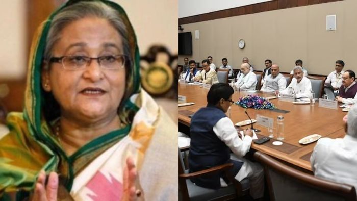 শেখ হাসিনাকে নিয়ে আলোচনা সর্বদল বৈঠকে।