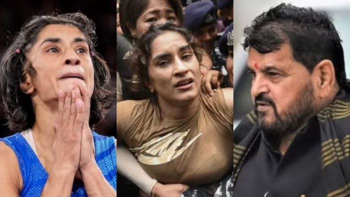 ভিনেশ ফোগট অলিম্পিকে কুস্তির ফাইনালে