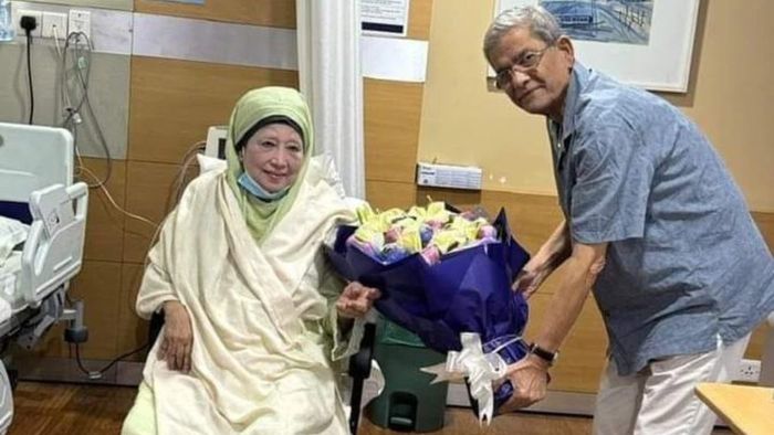 বাংলাদেশের বিরোধী দলনেত্রী খালেদা জিয়া