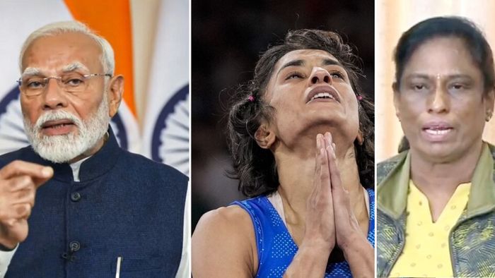 narendra modi, vinesh Phogat, PT Usha