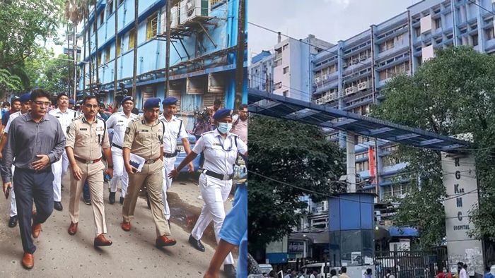 বাড়নো হল আরজি করের পুলিশি নিরাপত্তা