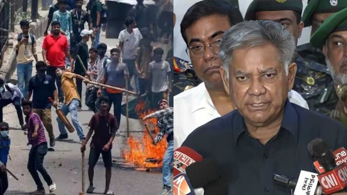 বিক্ষোভকারীদের কড়া নির্দেশ বাংলাদেশের অন্তর্বর্তী সরকারের