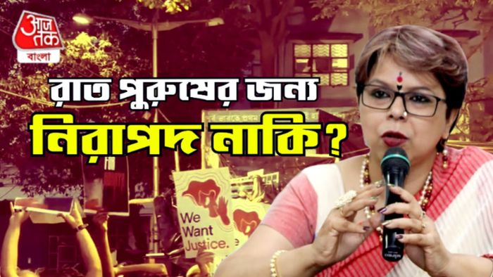 পুরুষ অধিকারকর্মী নন্দিনী ভট্টাচার্য। ফাইল ছবি