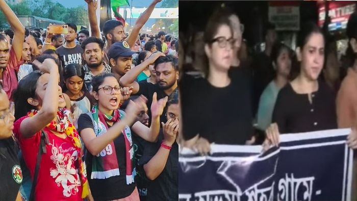 Saltlake and Tollywood Protest