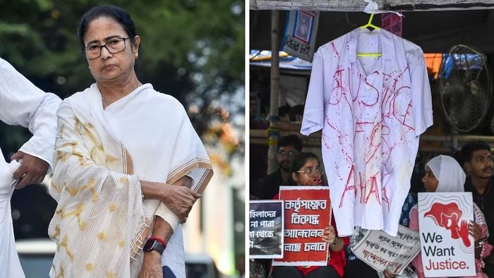 আরজি কর কাণ্ডে প্রতিবাদে উত্তাল কলকাতা। ফাইল ছবি