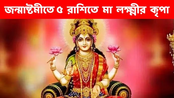 জন্মাষ্টমী মঙ্গলময়, ৫ রাশিকে ঢেলে দিতে চলেছেন মা লক্ষ্মী