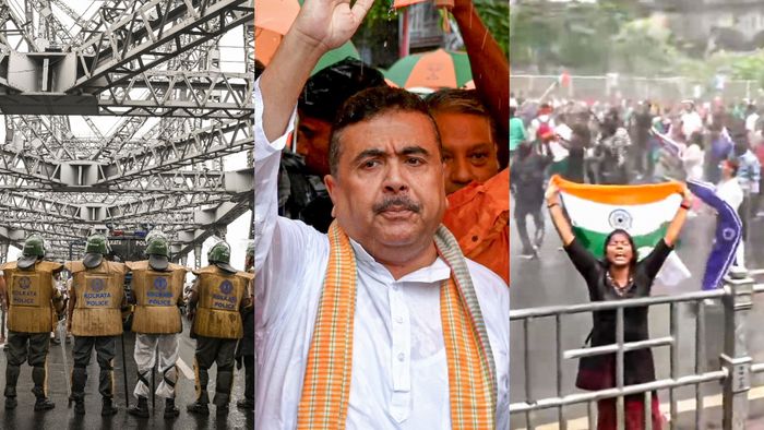 নবান্ন অভিযানের মাঝেই হুঁশিয়ারি শুভেন্দুর