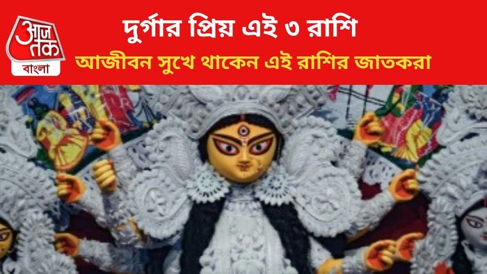 দুর্গার আশীর্বাদ পান এই রাশির জাতকরা।