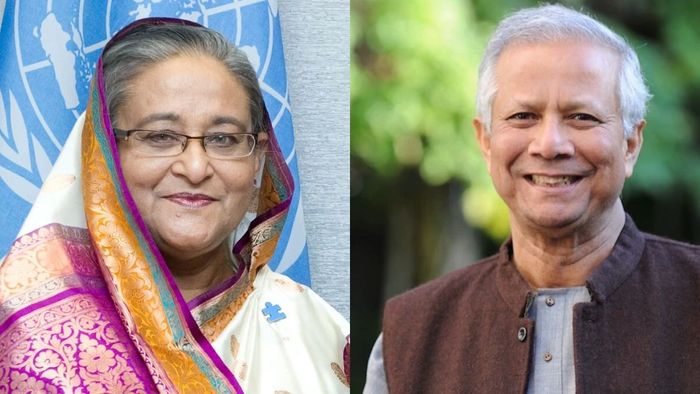 'ভারতে যতদিন আছেন, চুপ করে থাকুন,' হাসিনাকে হুঁশিয়ারি ইউনুসের