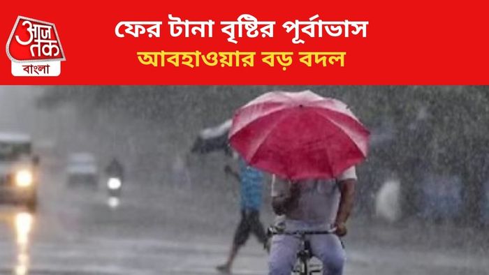 বৃষ্টির পূর্বাভাস জারি।