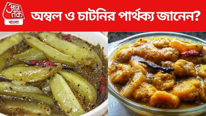 অম্বল ও চাটনির পার্থক্য