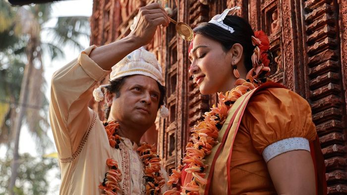 'বহুরূপী'-র দৃশ্যে শিবপ্রসাদ ও কৌশানী