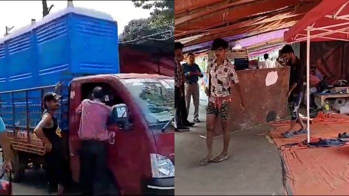 আন্দোলনস্থল থেকে সরানো হচ্ছে ফ্যান-ত্রিফল