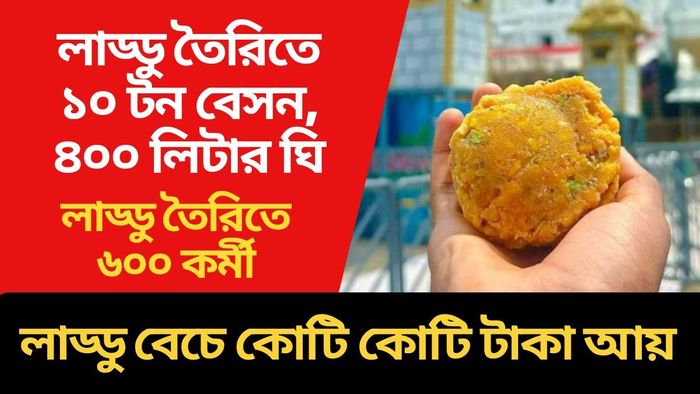তিরুপতির লাড্ডু কোথায়-কীভাবে তৈরি করা হয়, দাম কত করে?