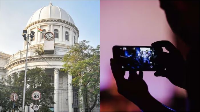 কলকাতা জিপিও (বাঁ দিকে)। প্রতীকী চিত্র (ডান দিকে)।