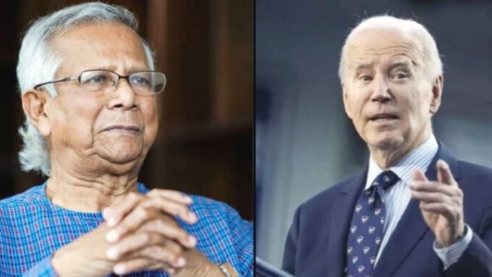 মহম্মদ ইউনূস ও জো বাইডেন