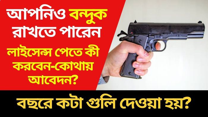 বাড়িতে পিস্তল-রিভলভার রাখতে চান? কীভাবে লাইসেন্স-কত খরচ, রইল বিস্তারিত