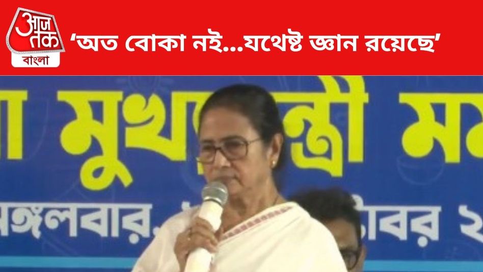 'অত বোকা মমতা ব্যানার্জি নয়...', ঠিক কী বললেন মুখ্যমন্ত্রী? 'অত বোকা মমতা ব্যানার্জি নয়...', ঠিক কী বললেন মুখ্যমন্ত্রী?