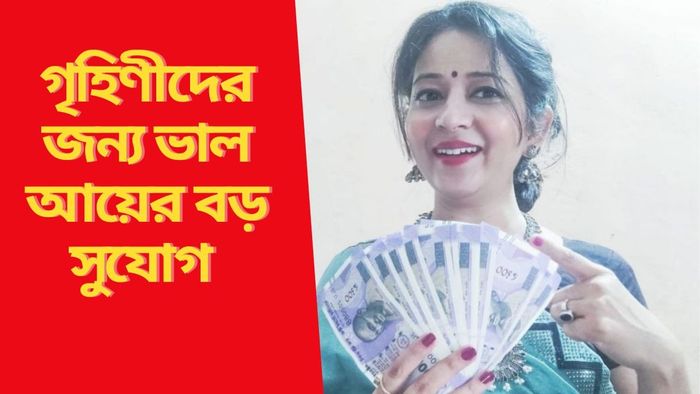 গৃহিণীদের জন্য ভাল আয়ের বড় সুযোগ