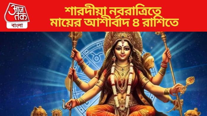 শারদীয়া নবরাত্রিতে মায়ের আশীর্বাদ ৪ রাশিতে