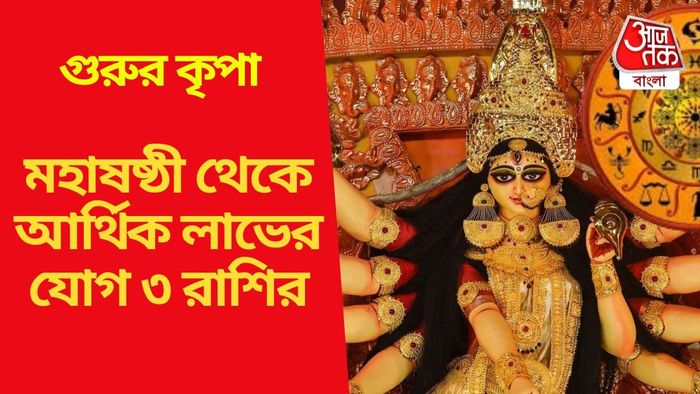 মহাষষ্ঠী থেকে আর্থিক লাভের যোগ ৩ রাশির
